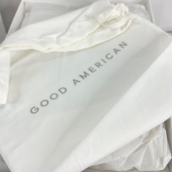 Good American Shoes Womens Size 8 Black Strappy Heels Caged Mule $260 Nwb - Picture 7 of 10